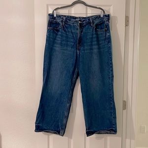Old navy extra high rise wide leg jeans